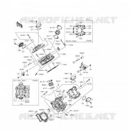 CULASSE pour Kawasaki BRUTE FORCE 750 4X4I