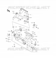 &Eacute;CHAPPEMENT pour Kawasaki BRUTE FORCE 750 4X4I