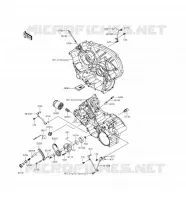 POMPE A HUILE/FILTRE &Agrave; HUILE pour Kawasaki BRUTE FORCE 750 4X4I
