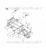 SUPPORT MOTEUR pour Kawasaki BRUTE FORCE 750 4X4I