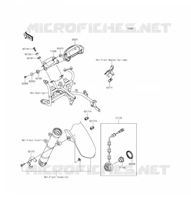 COMPTEURS Kawasaki MOTOS 250 2016 NINJA 250SL  BX250AGF