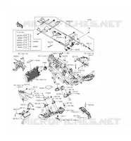 CHASSIS EQUIPMENT ELECTRIQUE pour Kawasaki NINJA 250SL