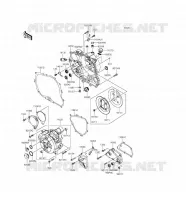 COUVERCLES MOTEUR pour Kawasaki NINJA 250SL