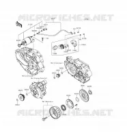 D&Eacute;MARREUR pour Kawasaki NINJA 250SL