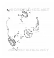 G&Eacute;N&Eacute;RATEUR pour Kawasaki NINJA 250SL