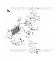 RADIATEUR pour Kawasaki NINJA 250SL