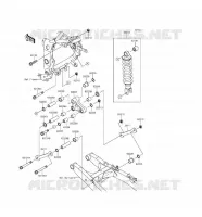 SUSPENSION/AMORTISSEUR pour Kawasaki NINJA 250SL