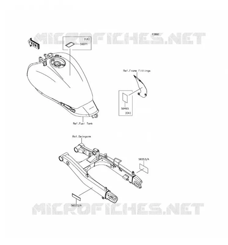LABEL Kawasaki MOTOS 650 2017 VULCAN S ABS  EN650EHF