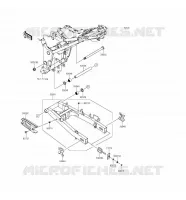 BRAS OSCILLANT pour Kawasaki Z300 ABS