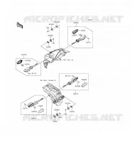 CLIGNOTANTS pour Kawasaki Z300 ABS