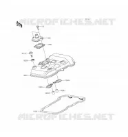 COUVRE CULASSE pour Kawasaki Z300 ABS