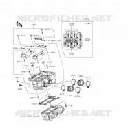 CULASSE pour Kawasaki Z300 ABS