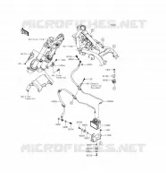 DURITE DE FREIN pour Kawasaki Z300 ABS