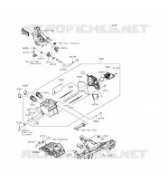 FILTRE A AIR pour Kawasaki Z300 ABS