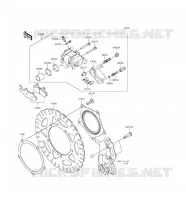 FREIN AVANT pour Kawasaki Z300 ABS