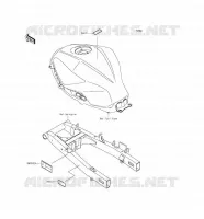 LABEL pour Kawasaki Z300 ABS