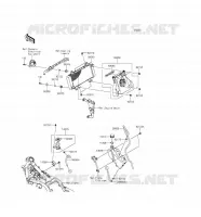 RADIATEUR pour Kawasaki Z300 ABS