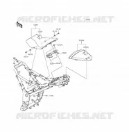 SELLE pour Kawasaki Z300 ABS