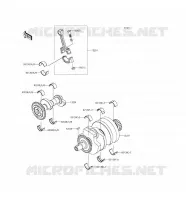 VILEBREQUIN pour Kawasaki Z300 ABS
