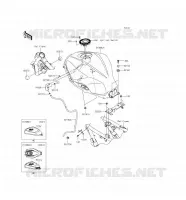 RESERVOIR CARBURANT pour Kawasaki NINJA 300