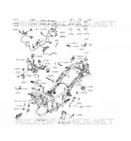 CHASSIS EQUIPMENT ELECTRIQUE pour Kawasaki J125