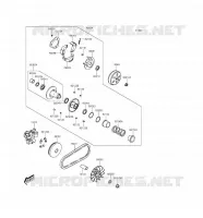 COURROIE pour Kawasaki J125