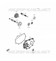 TRANSMISSION pour Kawasaki J125