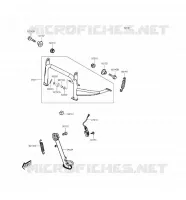 BEQUILLES pour Kawasaki J125 ABS