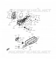CARTER MOTEUR(S) pour Kawasaki J125 ABS