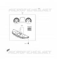COMPTEURS pour Kawasaki J125 ABS