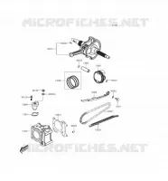 CYLINDRE/PISTON pour Kawasaki J125 ABS