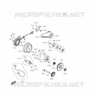 G&Eacute;N&Eacute;RATEUR pour Kawasaki J125 ABS