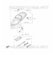 SELLE pour Kawasaki J125 ABS