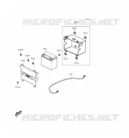 BATTERIE pour Kawasaki J300