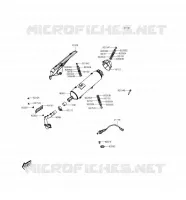 &Eacute;CHAPPEMENT pour Kawasaki J300