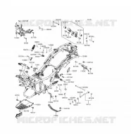 CH&Acirc;SSIS pour Kawasaki J300
