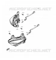 CLIGNOTANTS pour Kawasaki J300
