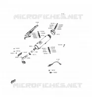 &Eacute;CHAPPEMENT pour Kawasaki J300
