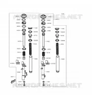 FOURCHE pour Kawasaki J300