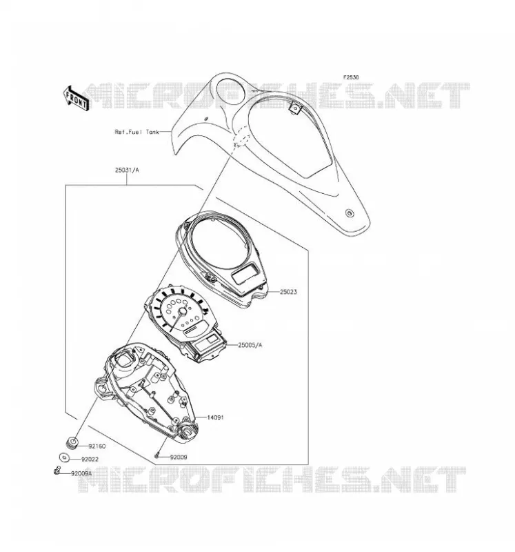 COMPTEURS Kawasaki MOTOS 1700 2016 VULCAN 1700 NOMAD ABS  VN1700DGF