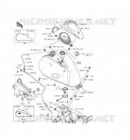 RESERVOIR CARBURANT pour Kawasaki VULCAN 900 CLASSIC