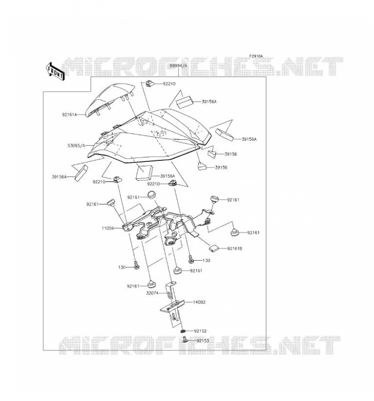 ACCESSOIRE (COUVRE SELLE) Kawasaki MOTOS 800 2016 Z800 ABS  ZR800BGF