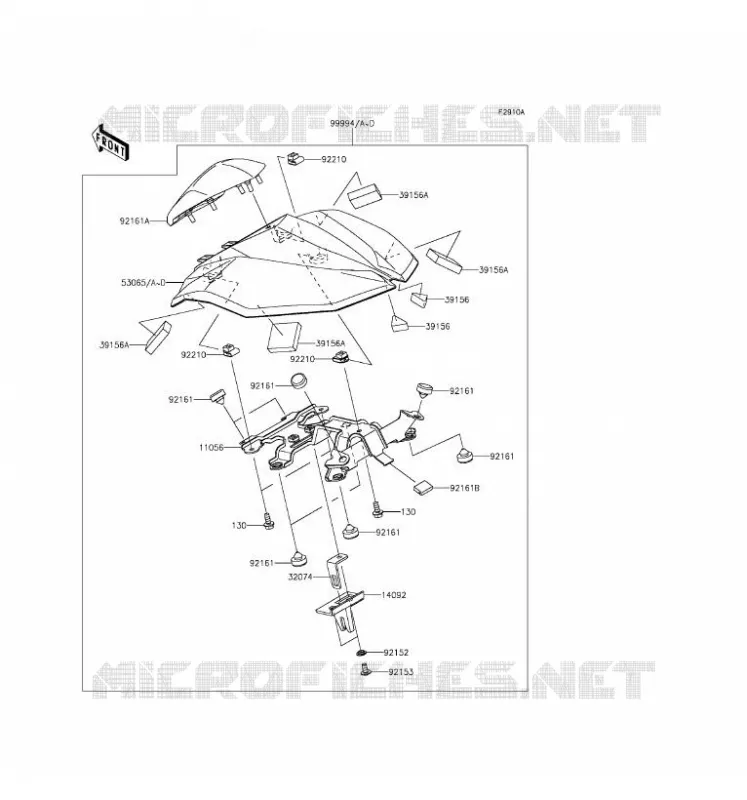 ACCESSOIRE (COUVRE SELLE) Kawasaki MOTOS 800 2016 Z800 ABS  ZR800DGFA
