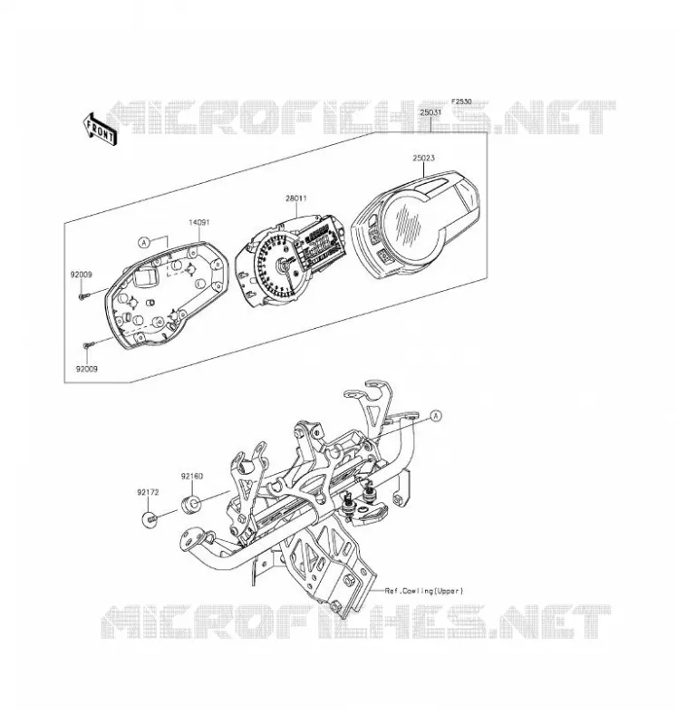 COMPTEURS Kawasaki MOTOS 1000 2016 Z1000SX  ZX1000LGF