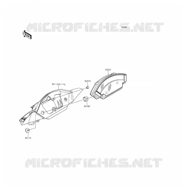 COMPTEURS Kawasaki MOTOS 1000 2016 NINJA ZX-10R ABS  ZX1000SGF