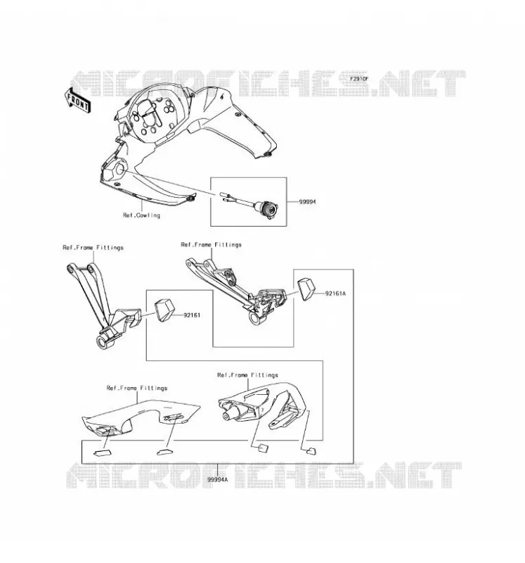 ACCESSOIRE(DC OUTPUT ETC.) Kawasaki MOTOS 1000 2017 Z1000SX  ZX1000WHF