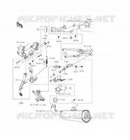 Accessory(Center Stand) pour Kawasaki ZZR1400 ABS
