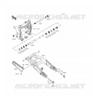 BRAS OSCILLANT pour Kawasaki ZZR1400 ABS