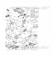 CHASSIS EQUIPMENT ELECTRIQUE pour Kawasaki ZZR1400 ABS