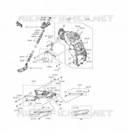 CH&Acirc;SSIS pour Kawasaki ZZR1400 ABS